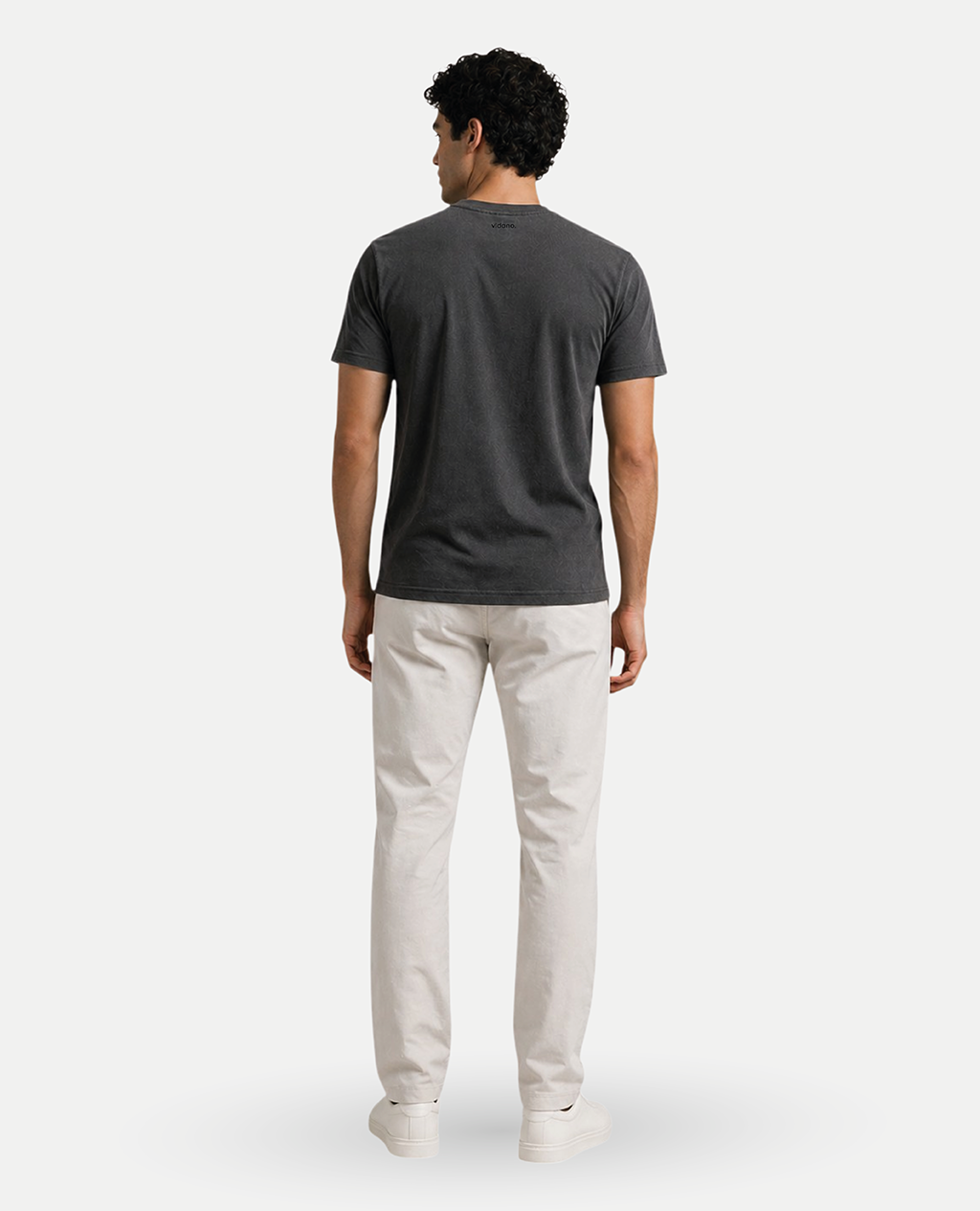 T-Shirt Navy Blue Round Neck | Pima Cotton Men