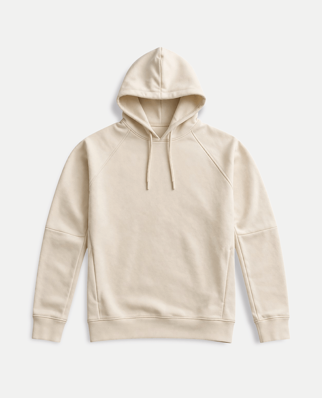 Hoodie Gray Lightweight Cross Neck | Pima Cotton