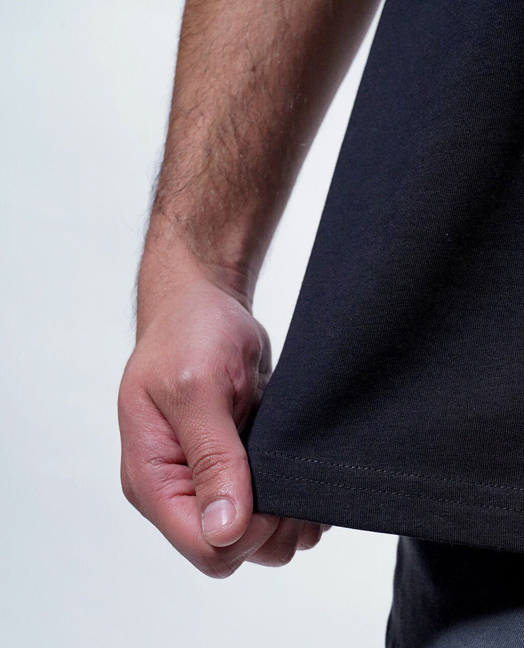 T-Shirt Black V Neck | Pima Cotton Men