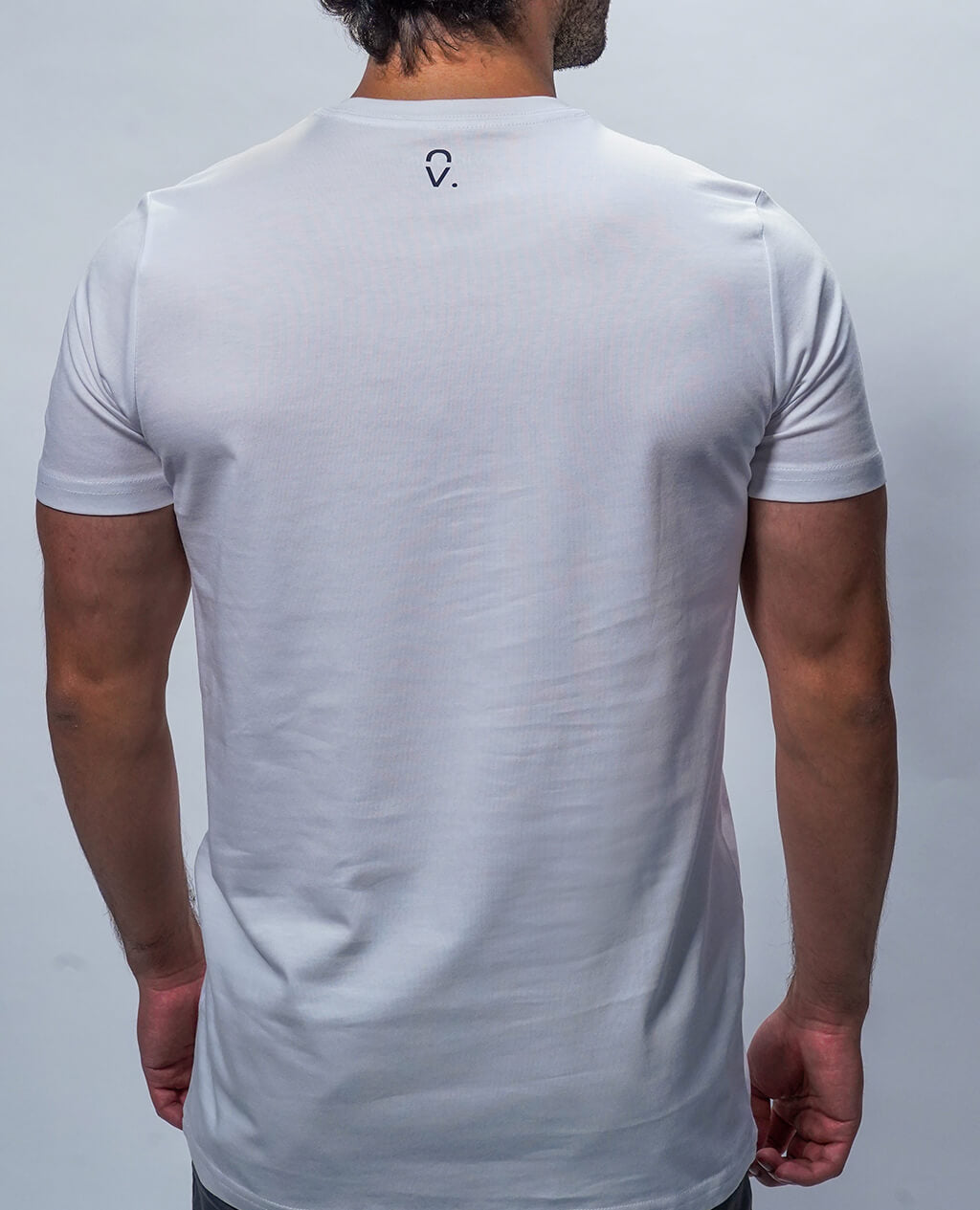 T-Shirt White V Neck | Pima Cotton Men