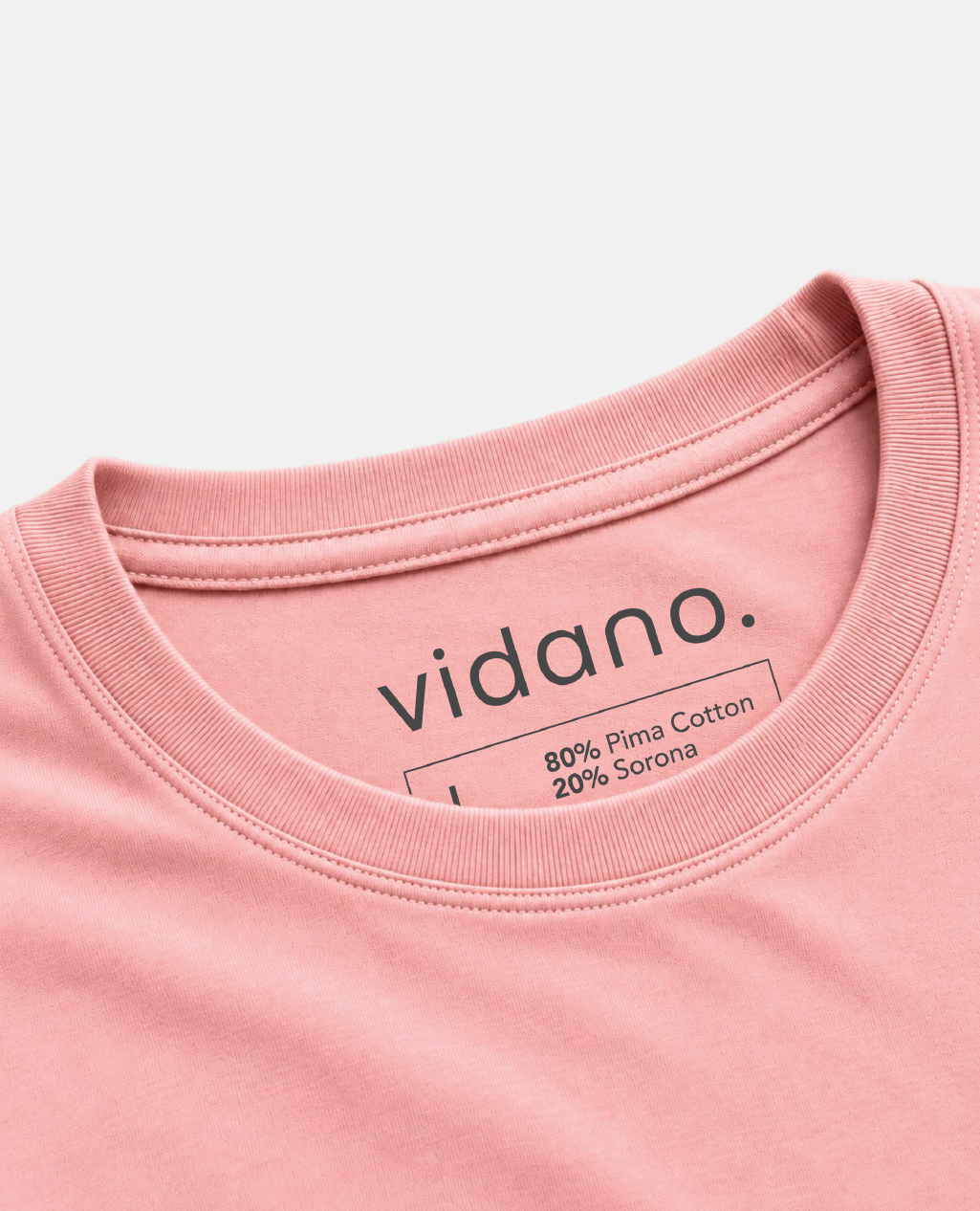 T-Shirt Dusty Rose Round Neck | Sorona Line Men