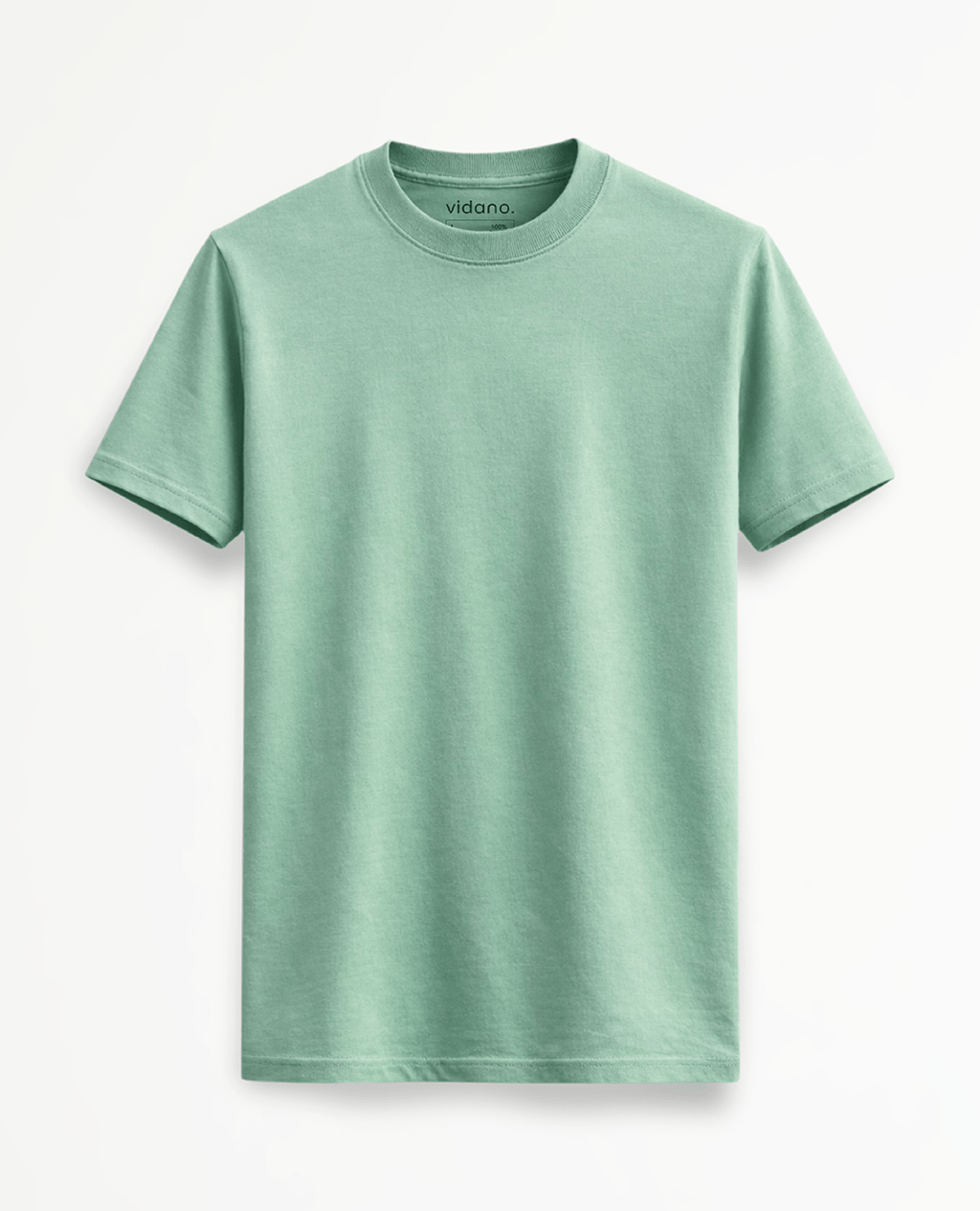 T-Shirt Aqua Round Neck | Limited Edition Pima Cotton Men