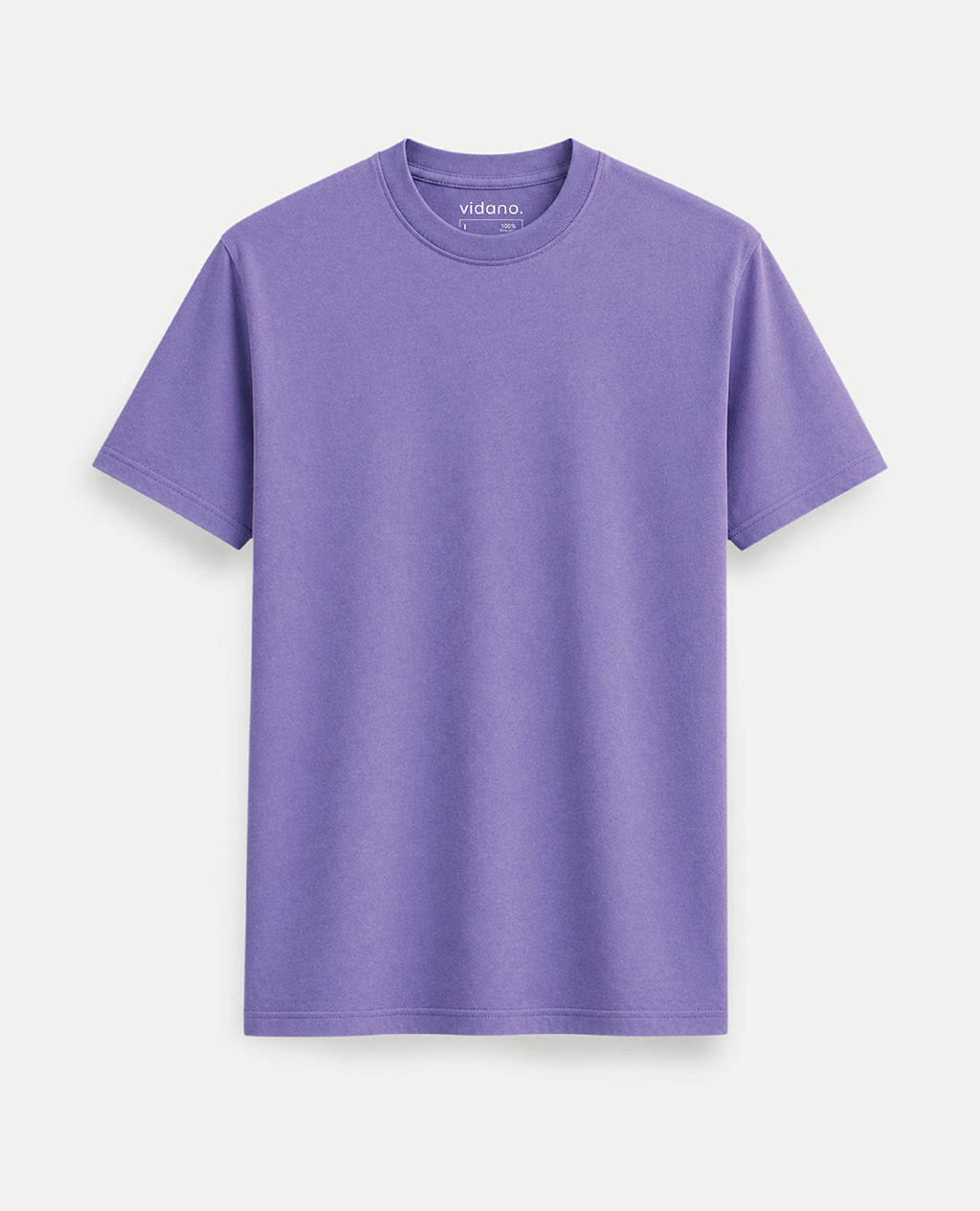 T-Shirt Navy Blue Round Neck | Pima Cotton Men