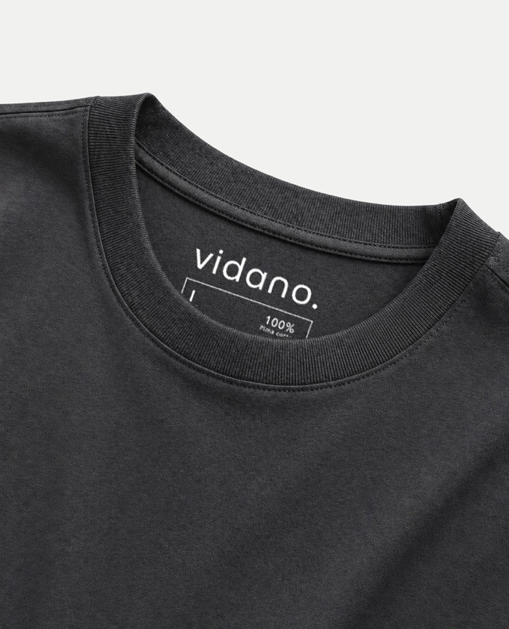 T-Shirt Navy Blue Round Neck | Pima Cotton Men