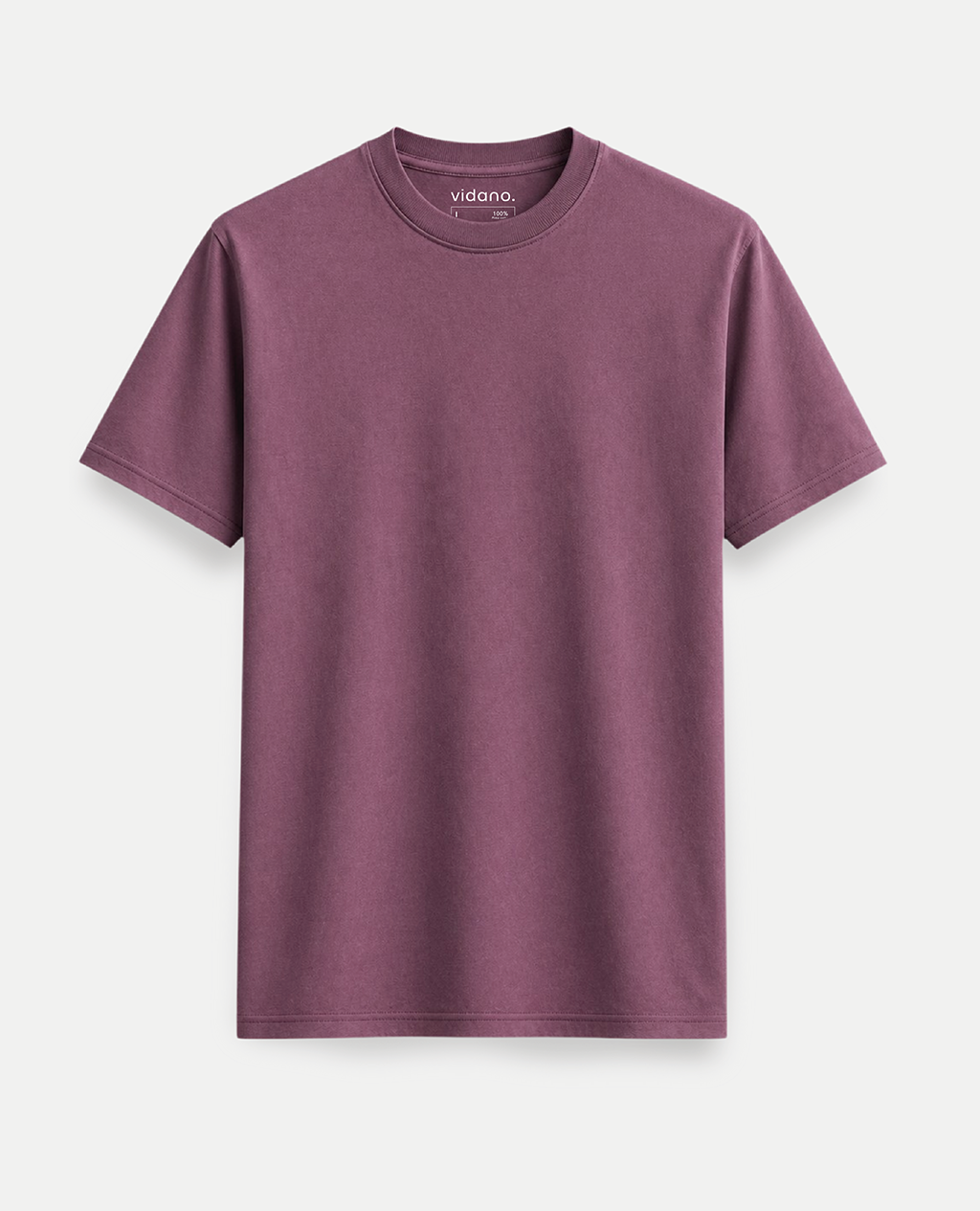 T-Shirt Navy Blue Round Neck | Pima Cotton Men