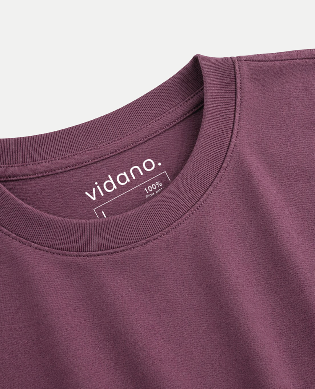 T-Shirt Navy Blue Round Neck | Pima Cotton Men