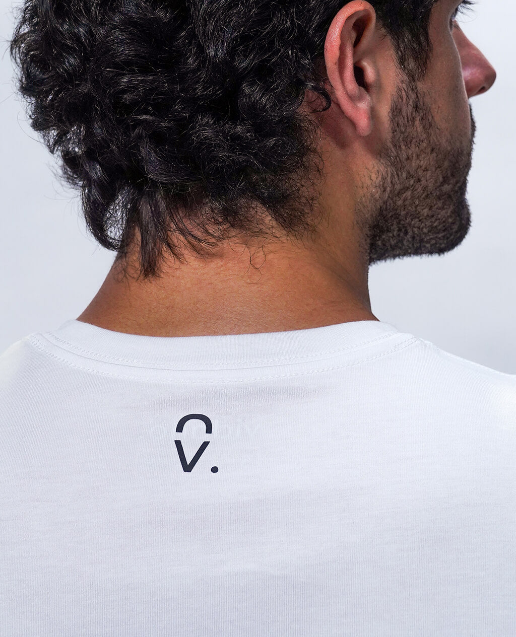 T-Shirt White V Neck | Pima Cotton Men