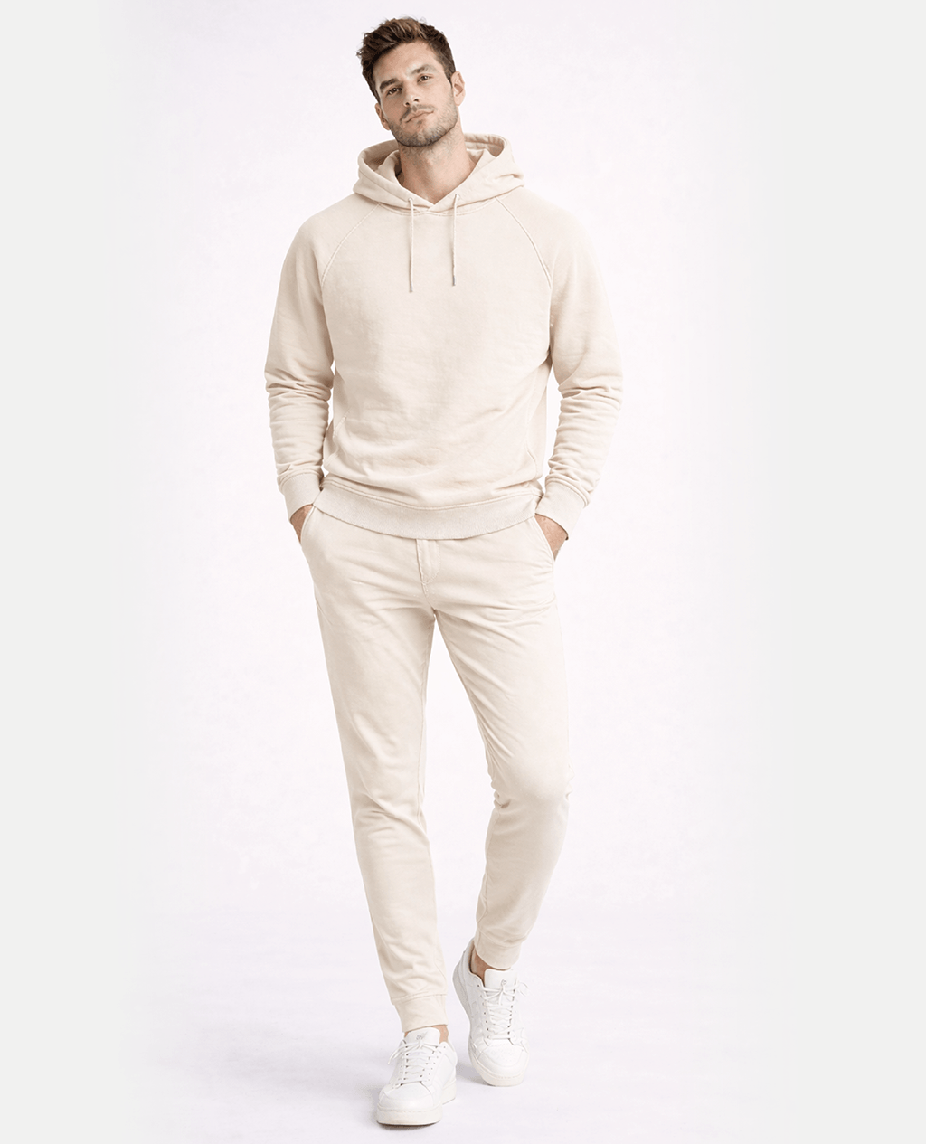 Cream Set | Pima Cotton Men