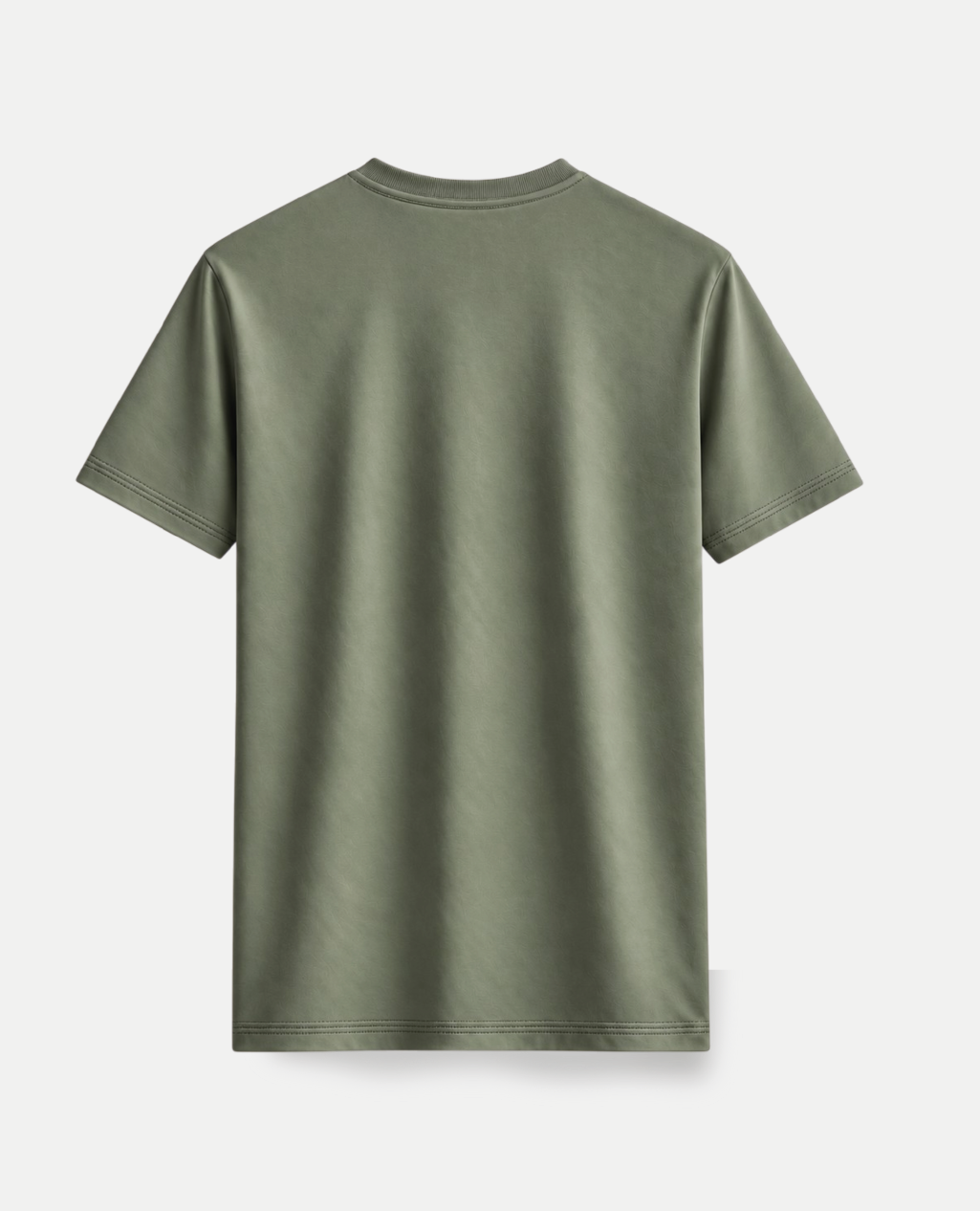 T-Shirt Olive Green Round Neck | Sorona Line Men