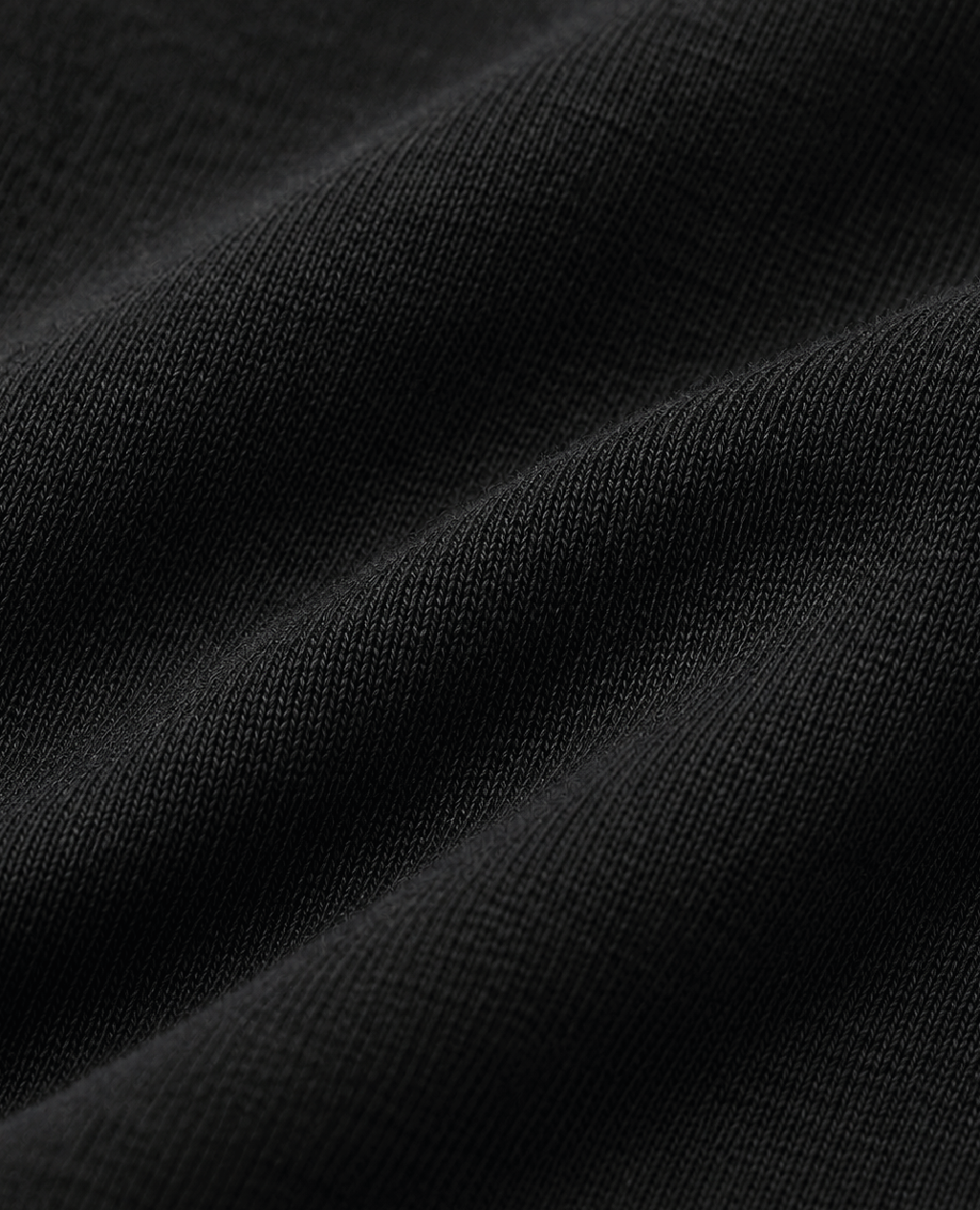 T-Shirt Black Round Neck | Sorona Line Men