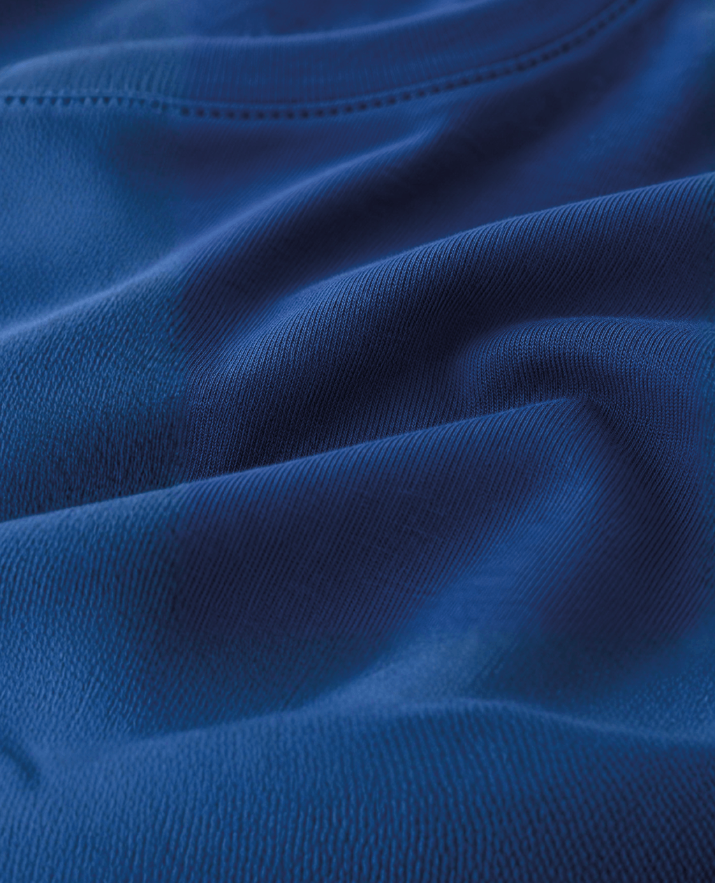 T-Shirt Blue Steel Round Neck | Limited Edition Pima Cotton Men