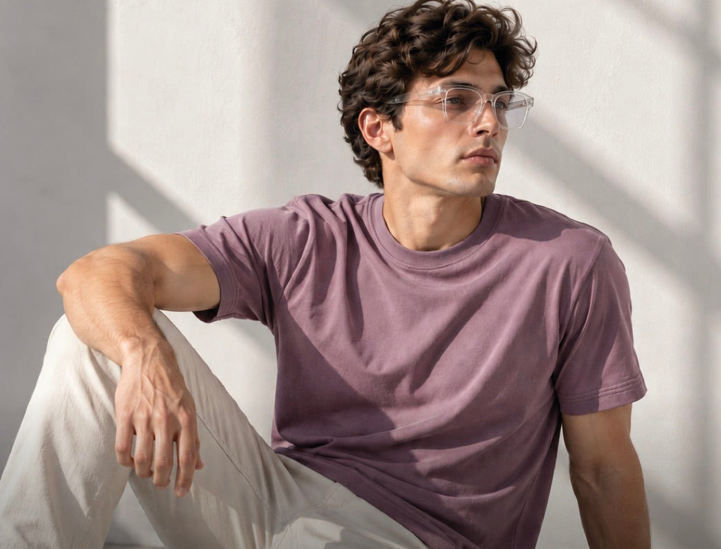 Playera Dusty Mauve