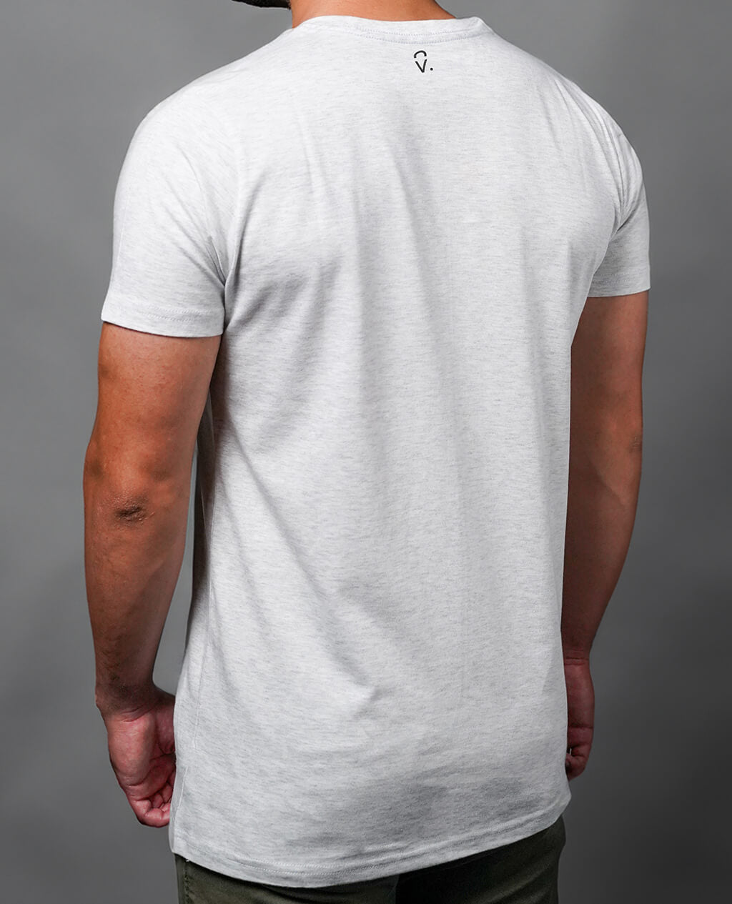 T-Shirt Jaspe Round Neck | Limited Edition Pima Cotton Men